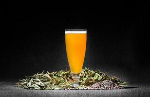 Spicy Home Hazy Brew Beer with Pepper and Labrador tea photo