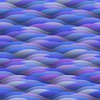 ondas abstractas rizadas vector