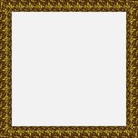 Gold frame 3d style vector