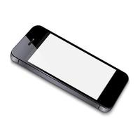 Modern mobile phone vector