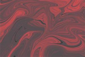 Abstract Red Liquid Marble Background vector