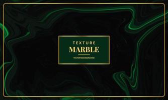 Abstract Dark Green Liquid Marble Background vector