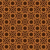 Islamic geometric pattern vector