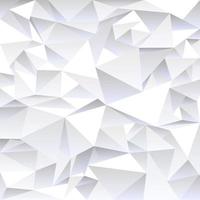 Light grey crumpled abstract background vector