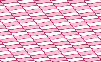 Pink and white diagonal twisted lines background. Sweet candy background vector