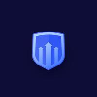 security increase vector icon for web