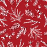 Seamless pattern with Christmas elements. Vector illustration.