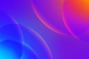 Abstract gradient colorful background vector