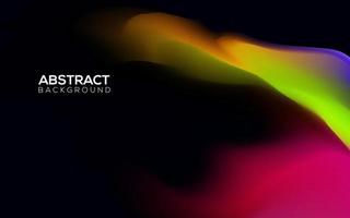 Abstract gradient on a dark background vector