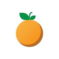 Orange fruit vector design on white background