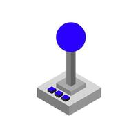 Game pad illustrated on a white background vector