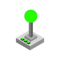 Game pad illustrated on a white background vector