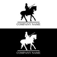 Horse Knight Logo vector