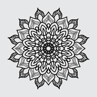 diseño de mandala indio ornamental de lujo vector