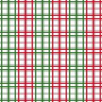 Simply seamless check pattern isolated on white background. Christmas decorating theme for wrapping paper, wallpaper, fabric, backdrop and etc. vector