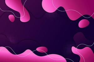 Abstract Fluid Shape Background Dynamic Wavy Soft Pink Gradient vector