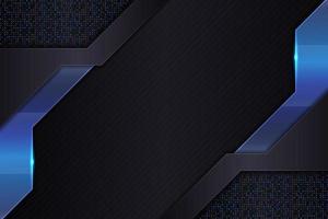 Modern Background 3D Realistic Elegant Diagonal Overlapped Glowing  Blue with Glitter vector