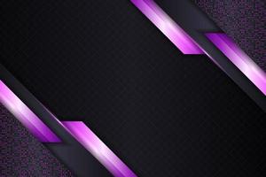 Modern Background 3D Realistic Elegant Diagonal Overlapped Glossy Purple with Glitter vector