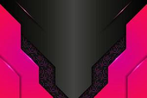 Modern Background Premium Realistic 3D Technology Glowing Gradient Pink Metallic vector