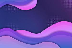 Abstract Background Dynamic Abstract Overlapped Shape Gradient Blue, Purple and Pink vector