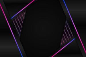 Modern Background Diagonal Overlapped Shape with Elegant Gradient Blue Pink vector