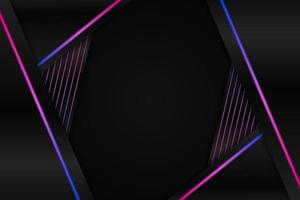 Modern Background Diagonal Overlapped Shape with Elegant Gradient Blue Pink vector