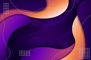 Abstract Background Dynamic Abstract Overlapped Fluid Shape Colorful Gradient vector