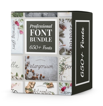 abstract cover page template 650+ Professional Font Bundle