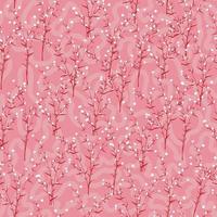 Blooming wildflower seamless pattern on abstract background vector