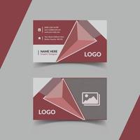Corporate Business Card Template Design In Free Vector EPS