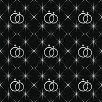 Seamless Pattern Background of Diamond Ring Shape vector