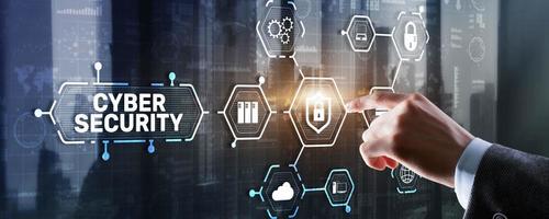 Cyber Security Data Protection concept. Privacy Internet Technology photo