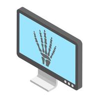 Hand Xray Concepts vector