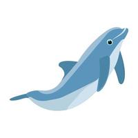 Trendy Dolphins Concepts vector