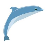 Trendy Dolphin Concepts vector