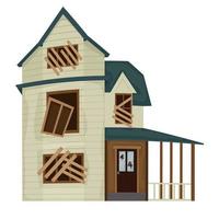 Creepy House Concepts vector