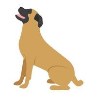 English Mastiff Concepts vector