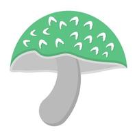 Trendy Mushroom Concepts vector