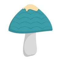 Trendy Mushroom Concepts vector