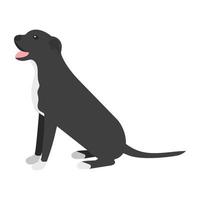 Trendy Rottweiler Concepts vector