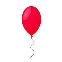 Helium Flying Balloon vector