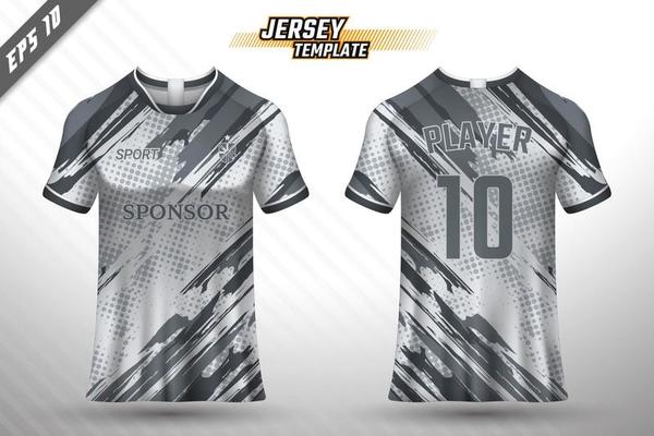 Jersey Green Clipart PNG Images, Black Esport Jersey Design With