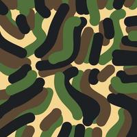 jungle woodland camouflage pattern abstract background vector