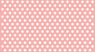 pretty cute sweet polka dots seamless pattern retro stylish vintage pink and white wide background concept for fashion printing