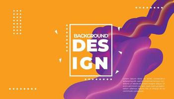 Rainbow Background. Fluid Shapes. Wave Pattern. Summer Poster. Colorful Gradient. Flow Shape. Abstract Cover. Rainbow Color. Vector Illustration. Fluid Flow.