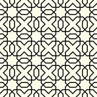 Abstract geometric pattern with lines. For Background, pattern, brochure, ramadan, invitation vector