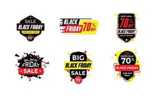 Black Friday Sale Badge Collection