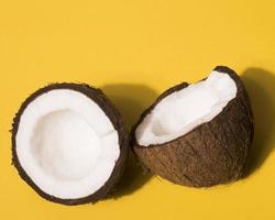 close up view coconut concept