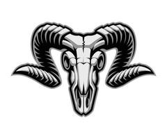 Ram Skull Vector