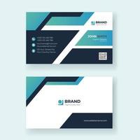 Corporate Business Card,Clean and Minimal Business Card,Corporate ID Card Design Template,Professional Identity Card Template vector